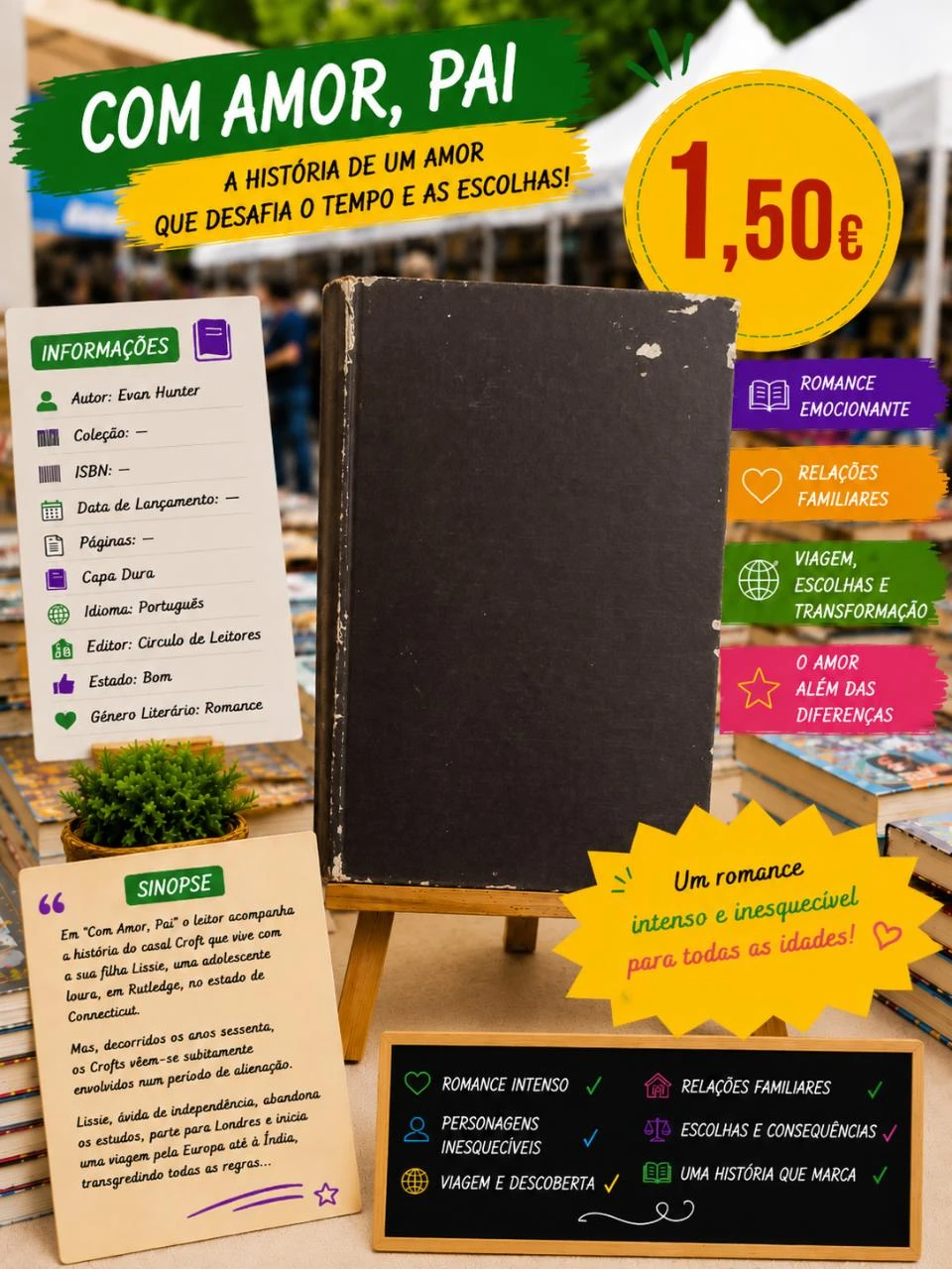 Livro Com amor, pai